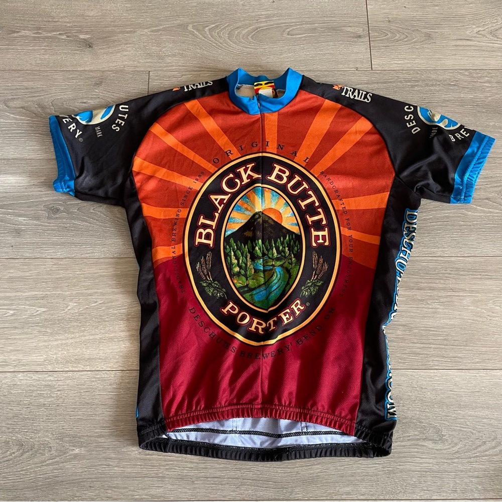 Men’s world jerseys black butte bike racing jersey